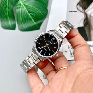 reloj Casio ltp-v005d-1b clasico para mujer elegante y sofisticado Perú
