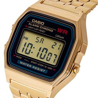 reloj casio a159wgea-1d retro dorado Perú