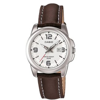 reloj Casio ltp-1314l-7a cuero mujer marrón