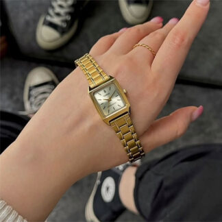 reloj casio ltp-v007g-9e dorado tank retro Perú