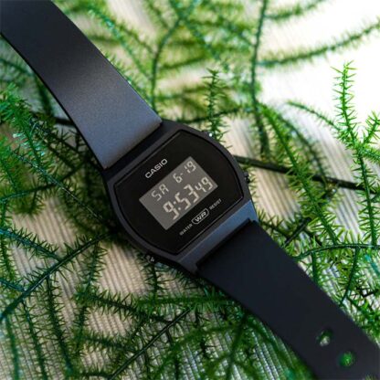 reloj casio lw-204-1b negro digital mujer