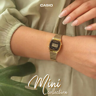 reloj Casio mini la670wga-1 dorado vintage