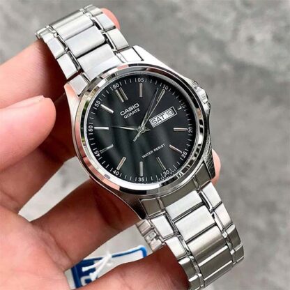 reloj casio mtp-1239d-1a negro elegante Perú