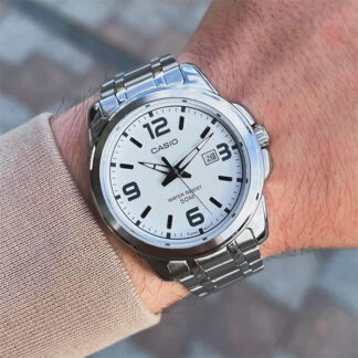 reloj Casio mtp-1314d-7a plateado acero inoxidable hombre