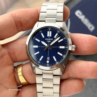 reloj Casio mtp-vd02d-2e acero deportivo azul acero