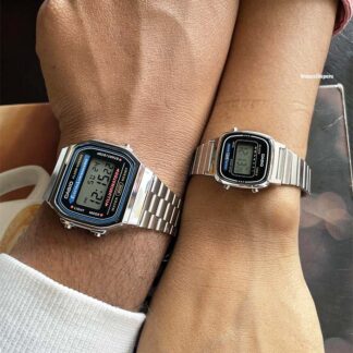 reloj casio de pareja estilo vintage a168wa la670wa
