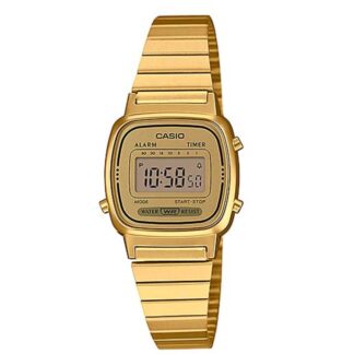 reloj casio retro mujer gold la670wga-9 dorado la670