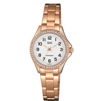 reloj qq C223J014Y oro rosa cristales mujer rose