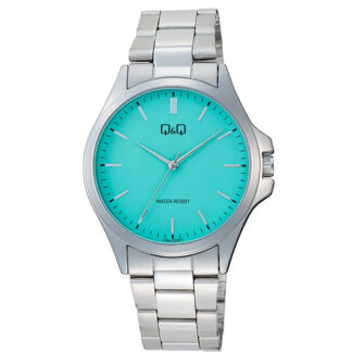 reloj qq C36A-023PY tiffany hombre acero clasico