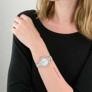 reloj qq mujer Q11A-004PY rosa casual mamá