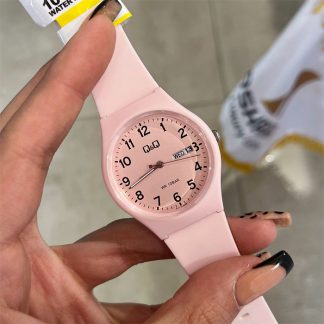 reloj q&q a212j005y rosa acuático plástico deportivo