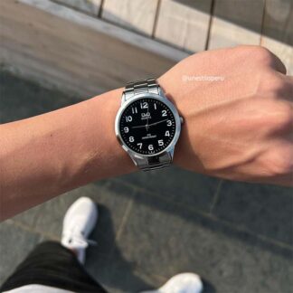 reloj qq c214j205y acero hombre números ideal para el día del padre unestilo