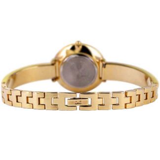 reloj qq f669 pulsera mujer dorado
