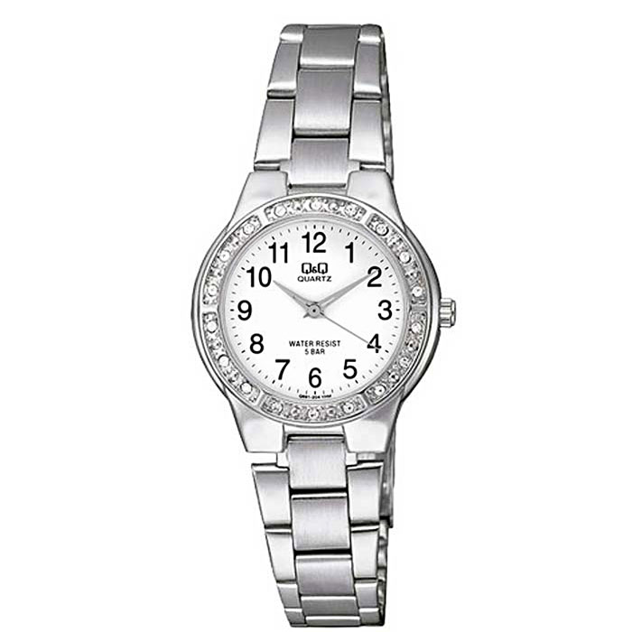 Reloj Q&Q Q691J204Y casual plateado dama