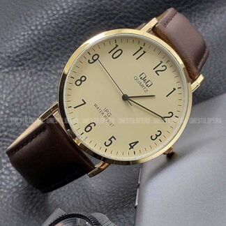 reloj qq qz02j103y marrón hombre Perú