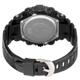 reloj qyq gw87 militar negro sport reverso